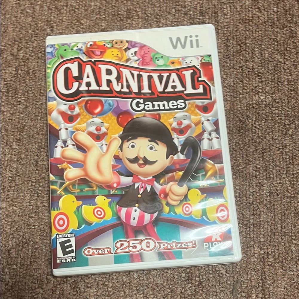 Carnival Games (Wii) - Colorful Cover Art